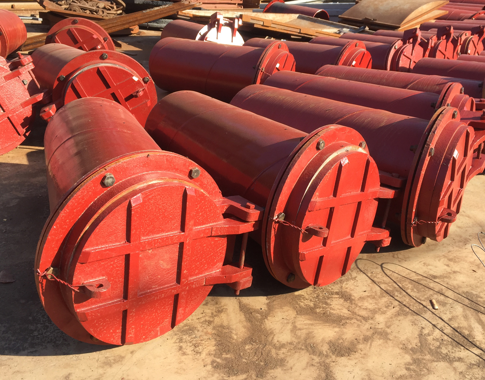 鑄鐵拍門(mén)安裝